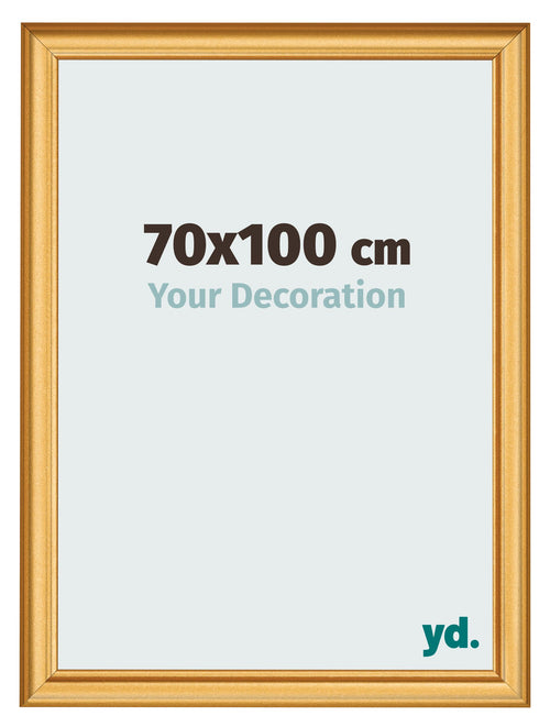 Cornice 70x100cm Oro Opaco MDF Lazio Davanti Dimensione | Yourdecoration.it