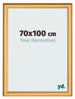 Cornice 70x100cm Oro Opaco MDF Lazio Davanti Dimensione | Yourdecoration.it