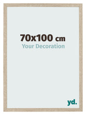 Cornice 70x100cm Rovere MDF Bologna Davanti Dimensione | Yourdecoration.it