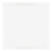 Cornice 70x70cm Bianco Opaco MDF Bologna Davanti | Yourdecoration.it