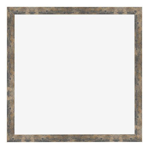 Cornice 70x70cm Blu Oro Fondente MDF Bologna Davanti | Yourdecoration.it