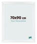 Cornice 70x90cm Bianco Vintage MDF Pisa Davanti Dimensione | Yourdecoration.it