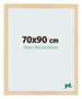 Cornice 70x90cm Faggio Decorativo MDF Bologna Davanti Dimensione | Yourdecoration.it