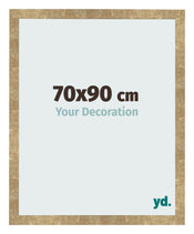 Cornice 70x90cm Oro Antico MDF Bologna Davanti Dimensione | Yourdecoration.it