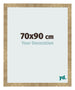 Cornice 70x90cm Oro Antico MDF Bologna Davanti Dimensione | Yourdecoration.it