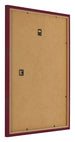 Cornice 70x90cm Vino Rosso Spazzato MDF Bologna Retro Obliquo | Yourdecoration.it
