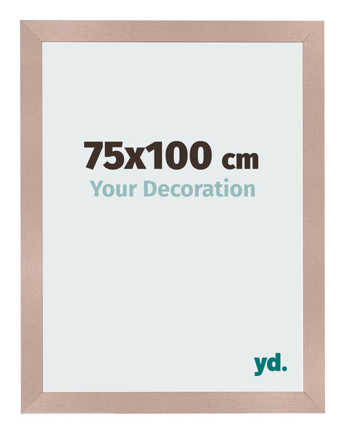 Cornice 75x100 cm Rosa Antico MDF Bologna Davanti Dimensione | Yourdecoration.it