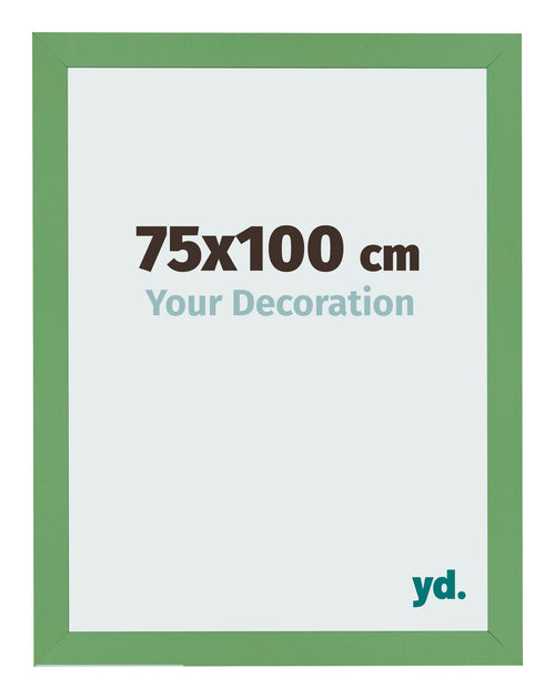 Cornice 75x100 cm Verde MDF Bologna Davanti Dimensione | Yourdecoration.it