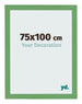 Cornice 75x100 cm Verde MDF Bologna Davanti Dimensione | Yourdecoration.it