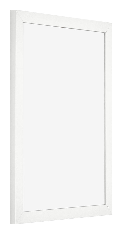 Cornice 75x100cm Bianco Lucente MDF Bologna Davanti Obliquo | Yourdecoration.it