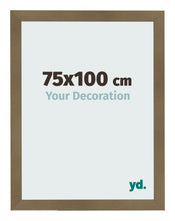 Cornice 75x100cm Bronzo Decorativo MDF Bologna Davanti Dimensione | Yourdecoration.it