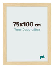 Cornice 75x100cm Faggio Decorativo MDF Bologna Davanti Dimensione | Yourdecoration.it