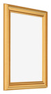 Cornice 75x100cm Oro Opaco MDF Lazio Davanti Obliquo | Yourdecoration.it
