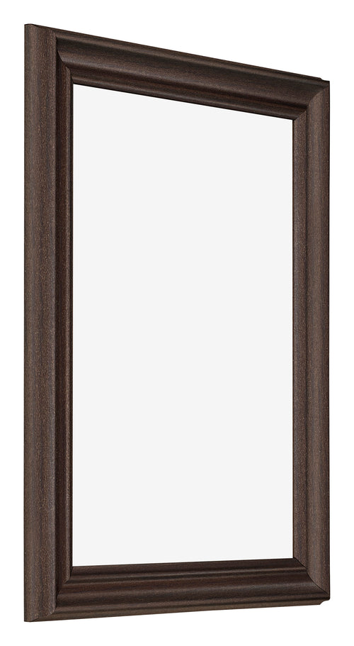 Cornice 75x100cm Quercia Scura MDF Lazio Davanti Obliquo | Yourdecoration.it
