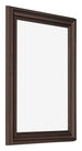 Cornice 75x100cm Quercia Scura MDF Lazio Davanti Obliquo | Yourdecoration.it