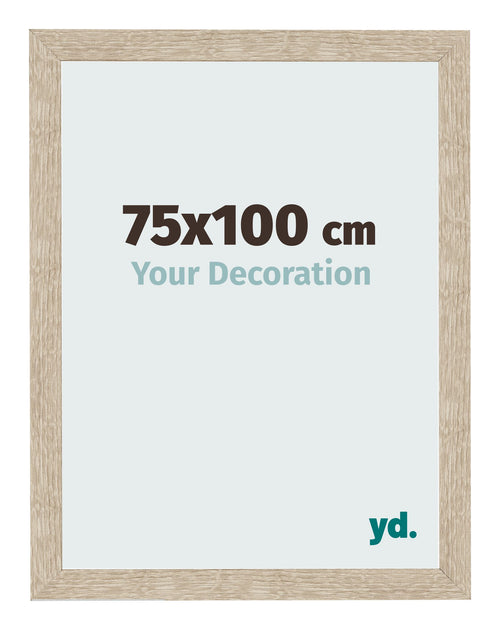 Cornice 75x100cm Rovere MDF Bologna Davanti Dimensione | Yourdecoration.it