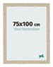 Cornice 75x100cm Rovere MDF Bologna Davanti Dimensione | Yourdecoration.it