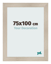 Cornice 75x100cm Rovere Rustico MDF Pisa Davanti Dimensione | Yourdecoration.it