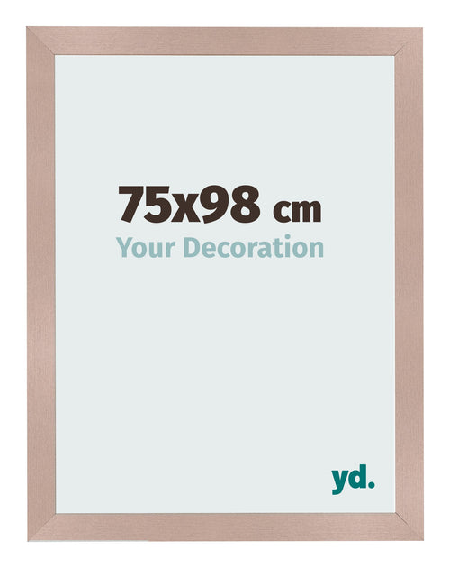 Cornice 75x98 cm Rosa Antico MDF Bologna Davanti Dimensione | Yourdecoration.it