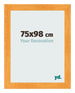 Cornice 75x98cm Arancione MDF Pisa Davanti Dimensione | Yourdecoration.it