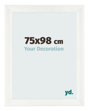 Cornice 75x98cm Bianco Vintage MDF Pisa Davanti Dimensione | Yourdecoration.it