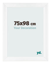 Cornice 75x98cm Bianco Vintage MDF Pisa Davanti Dimensione | Yourdecoration.it