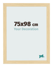 Cornice 75x98cm Faggio Decorativo MDF Bologna Davanti Dimensione | Yourdecoration.it