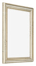 Cornice 75x98cm Lucentezza Metallica MDF Lazio Davanti Obliquo | Yourdecoration.it