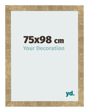 Cornice 75x98cm Oro Antico MDF Bologna Davanti Dimensione | Yourdecoration.it