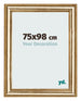 Cornice 75x98cm Oro Antico MDF Lazio Davanti Dimensione | Yourdecoration.it