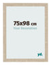 Cornice 75x98cm Rovere MDF Bologna Davanti Dimensione | Yourdecoration.it