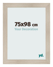 Cornice 75x98cm Rovere Rustico MDF Pisa Davanti Dimensione | Yourdecoration.it