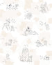 Disney Animals Carta da Parati DX4 225 | Yourdecoration.it