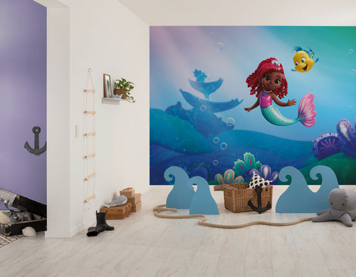 Disney Ariel Disney Junior Friends Interno Carta da Parati DX8 191 | Yourdecoration.it