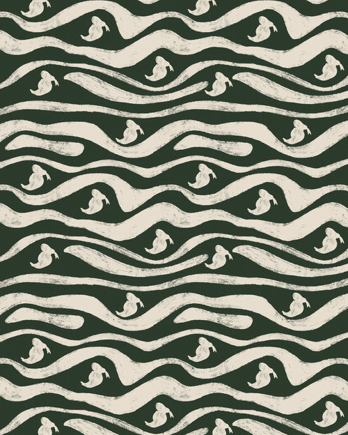 Disney Donald Duck Green Waves Carta da Parati DX4 201 | Yourdecoration.it