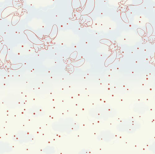 Disney Dumbo Clouds Carta da Parati DX5 246 | Yourdecoration.it