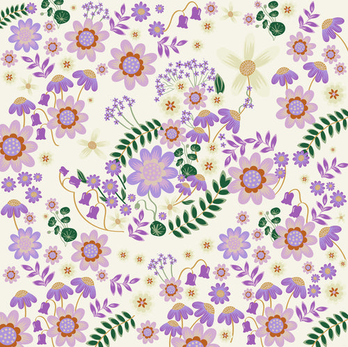 Disney Minnie Mouse Gardening Club Beige Carta da Parati DX5 198 | Yourdecoration.it