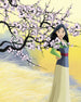 Disney Mulan Cherry Blossoms Carta da Parati DX4 226 | Yourdecoration.it