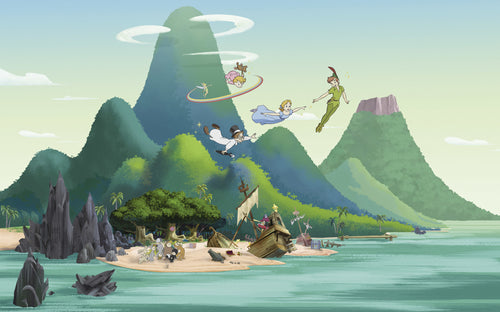 Disney Peter Pan and the lost boys Carta da Parati DX8 234 | Yourdecoration.it