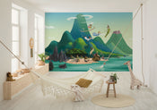 Disney Peter Pan and the lost boys Interno Carta da Parati DX8 234 | Yourdecoration.it