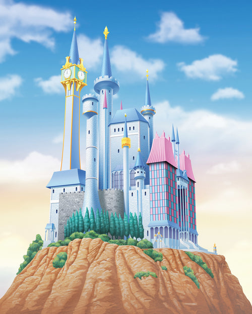Disney Princess Cinderella Castle Carta da Parati DX4 233 | Yourdecoration.it