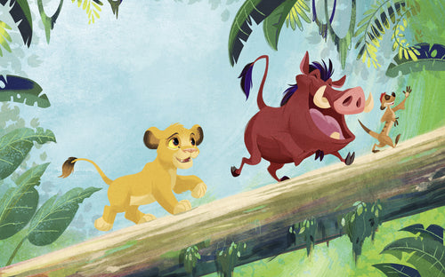 Disney The Lion King Classic Jungle Team Carta da Parati DX8 221 | Yourdecoration.it