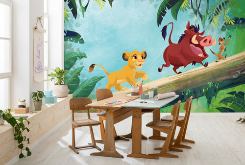 Disney The Lion King Classic Jungle Team Interno 026ie0 Carta da Parati DX8 221 | Yourdecoration.it
