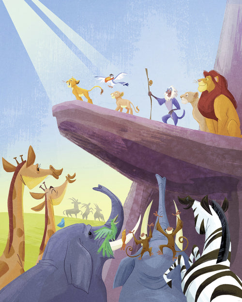 Disney The Lion King Classic Long live the King Carta da Parati DX4 222 | Yourdecoration.it