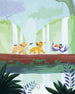 Disney The Lion King Classic Waterfall Carta da Parati DX4 220 | Yourdecoration.it
