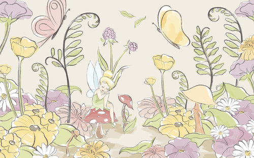 Disney Tinker Bell Infant Carta da Parati DX8 219 | Yourdecoration.it