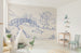 Disney Winnie the Pooh Blue Ink Interno Carta da Parati DX7 235 | Yourdecoration.it