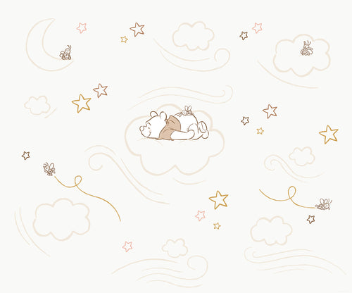 Disney Winnie the Pooh Sleepy little Bear Carta da Parati DX6 230 | Yourdecoration.it
