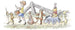 Disney Winnie the Pooh Walk along another Path Carta da Parati DX2 172 | Yourdecoration.it