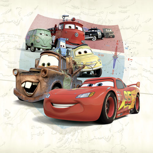 Disney and Pixar Cars Open Road Carta da Parati DX5 171 | Yourdecoration.it